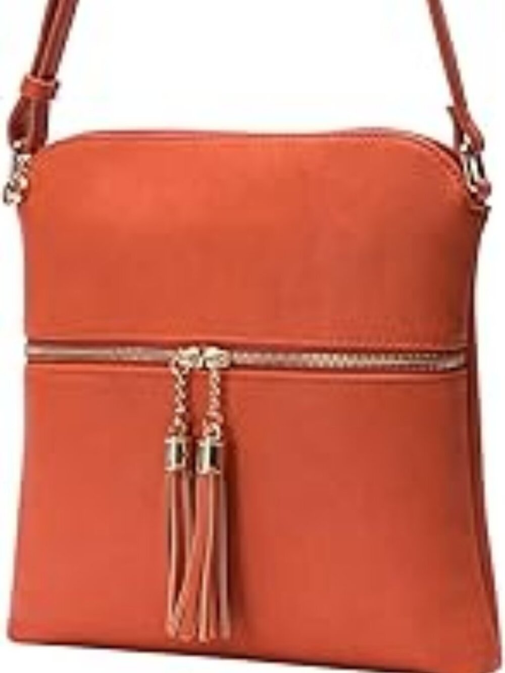 Lightweight Medium Crossbody Purse with Tassel's Perfect Size Shoulder Bag